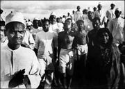 Gewaltloser Widerstand: Mahatma Gandhi auf dem Salzmarsch von 1930