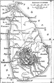 Historische Karte (um 1888)