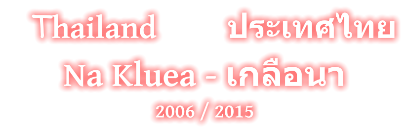 Thailand         ประเทศไทย Na Kluea - เกลือนา 2006 / 2015